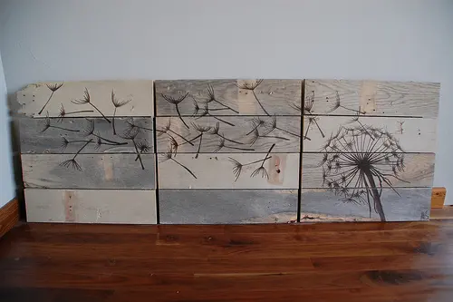 wooden wall art