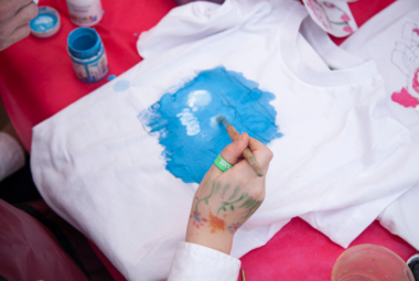 How do I make my own hand-painted T-shirts