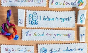 Embroidered Affirmations