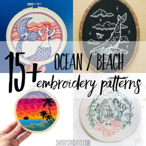 Beachy Embroidery