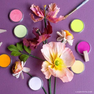 Color Your DIY Flowers