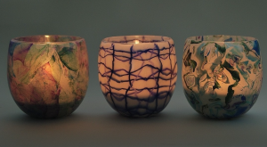 Polymer Clay Candle Holder