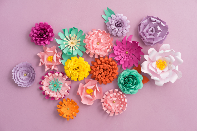 Techniques for creating paper flowers